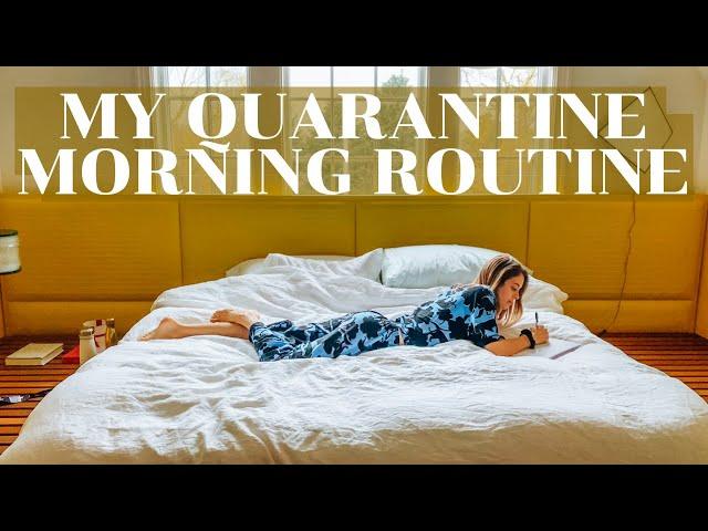 My Quarantine Morning Routine: Health and Wellness | Lucie Fink