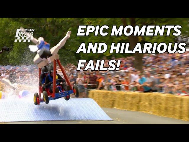 EPIC MOMENTS AND HILARIOUS FAILS #redbullsoapboxrace