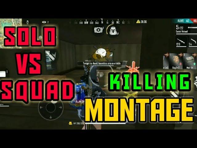 Solo Vs Squad | Killing Montage | BD BOSS OFFICIAL