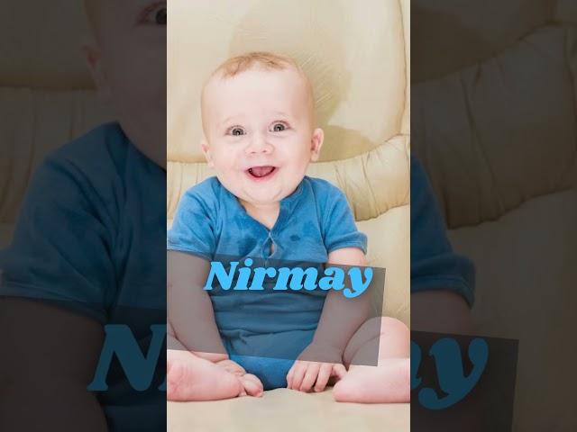 Top 5 Baby Boy names with letter 'N' [Hindu] #babyshark #babyboynames #babynames #funnybaby