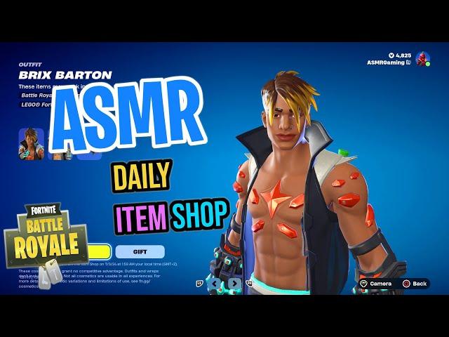 ASMR Fortnite Brix Barton Skin Is Back! Daily Item Shop  Relaxing Whispering 