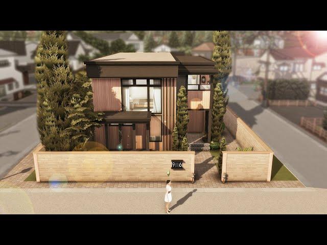 CASA PARA UMA FAMÍLIA COREANA │ Korean House │The Sims 4 Construção