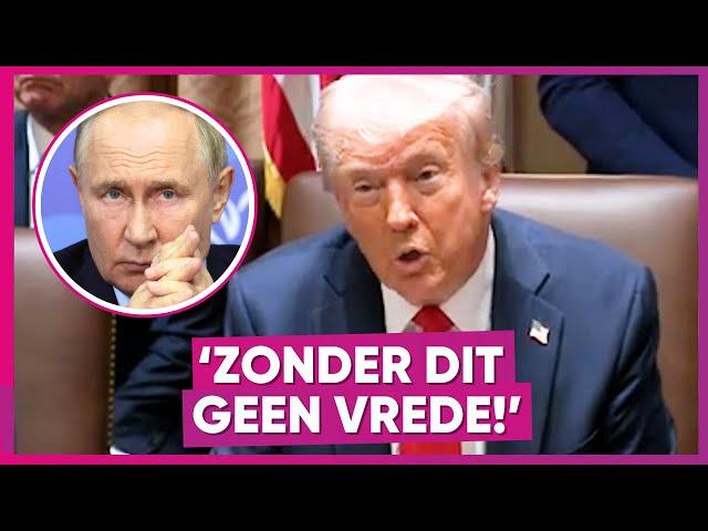 Trump eist concessies van Poetin: ‘Anders geen vrede!’