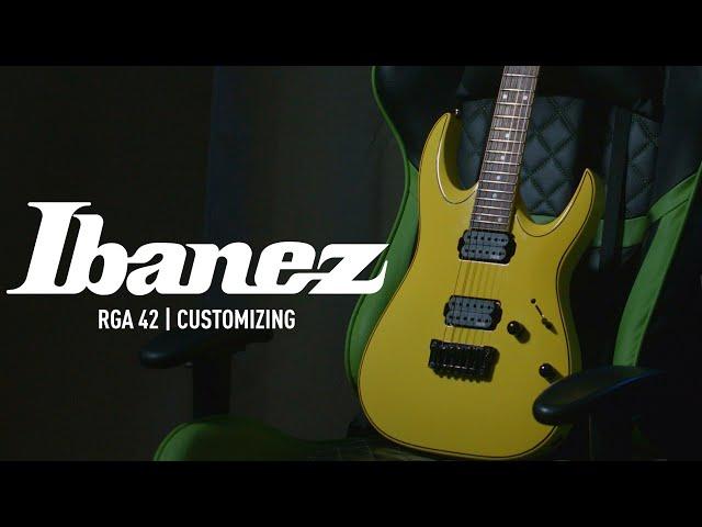 Покраска электрогитары Ibanez RGA42 #ibanez #покраска #custom #fokinpickups