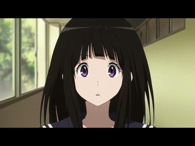 Chitanda met Oreki's sister for the first time ~ Hyouka