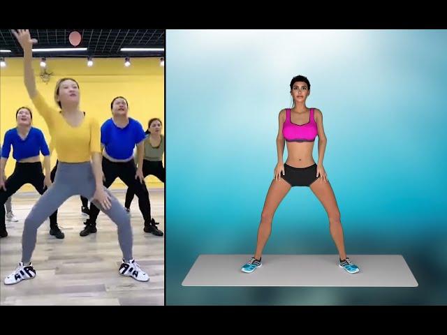 Lose Thigh Fat! 1 WEEK Challenge | Get Slim Legs with Easy Dance KIAT JUD DAI Workout |