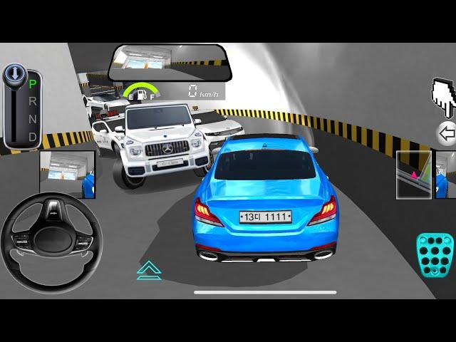 New Blue Mercedes G63 For Parking - 3d Driving Class android game || Car Game #gameplay #cargame