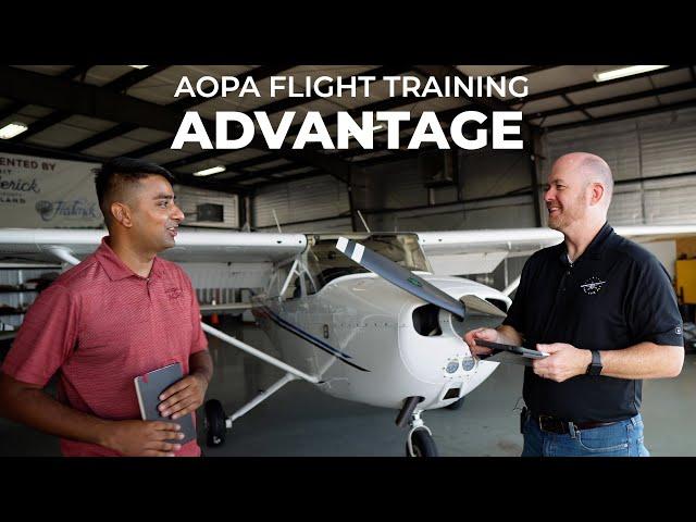 A Flight Lesson with AOPA Flight Training Advantage