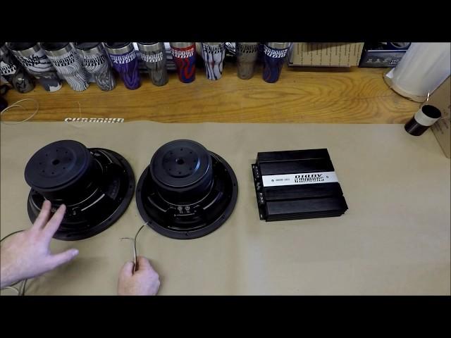 ***Tech Time*** at Sundown Audio Series vs Parallel Subwoofer Wiring