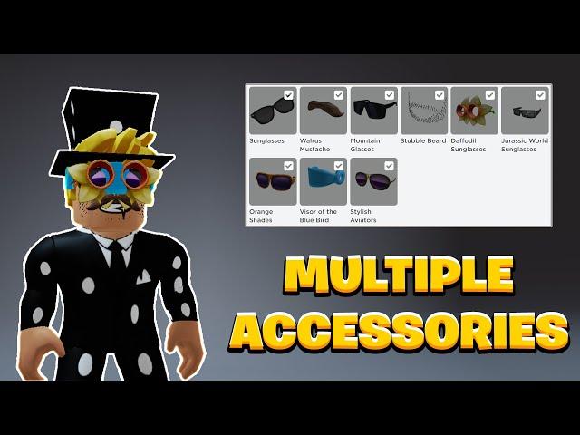 How To Wear MULTIPLE Accessories in Roblox *WORKING* (Mobile and PC)