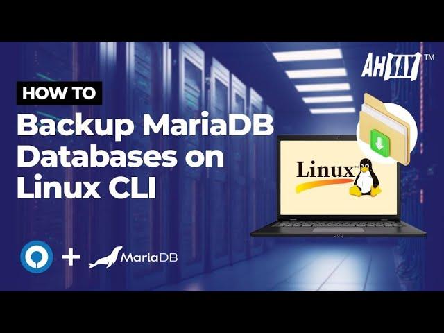 How to backup MariaDB databases on Linux CLI?