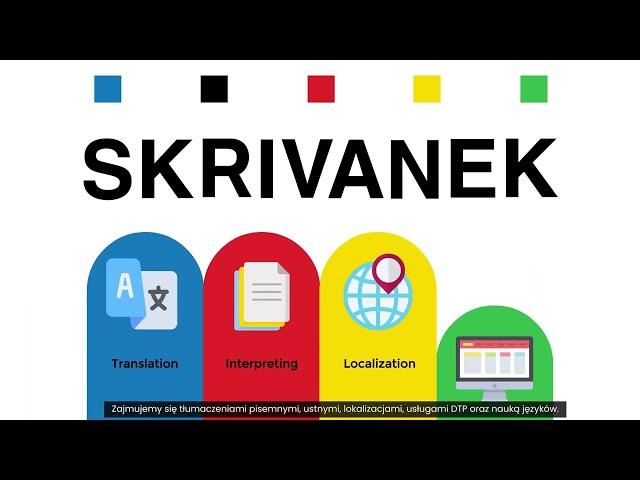 SKRIVANEK - TRANSLATION & LOCALIZATION IS OUR SPECIALIZATION!