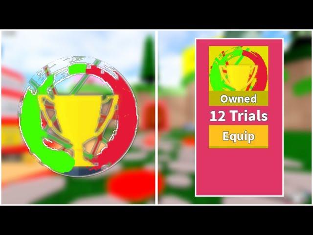 How to get 12 SECRET TRIALS BADGE & 12 TRIALS in Roblox BE CRUSHED BY A SPEEDING WALL