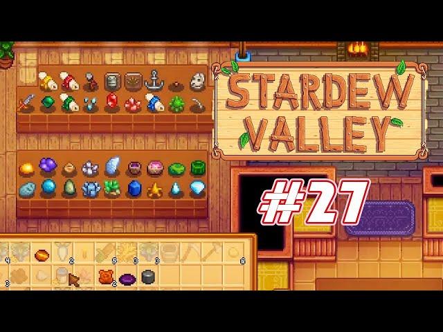 Ищем артефакты для музея - Stardew Valley с Томо и Крисом - #27