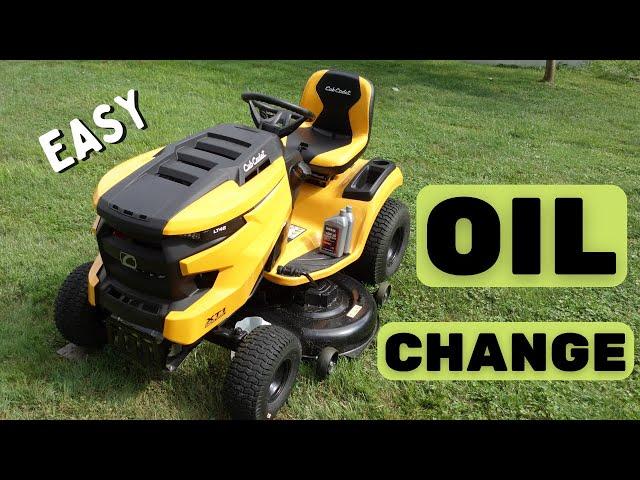 Cub Cadet XT1 Enduro | How to Change the Oil