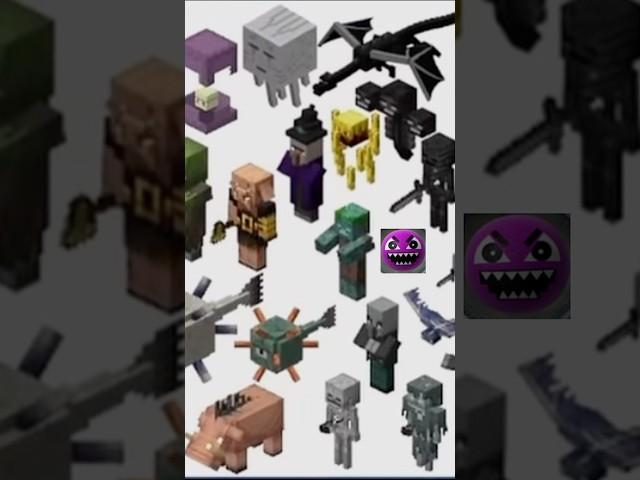 That’s the Minecraft monsters