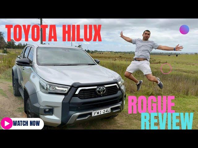 Updated Toyota Hilux Rogue Full Review | Why Pick This Over The Ford Ranger & Mitsubishi Triton