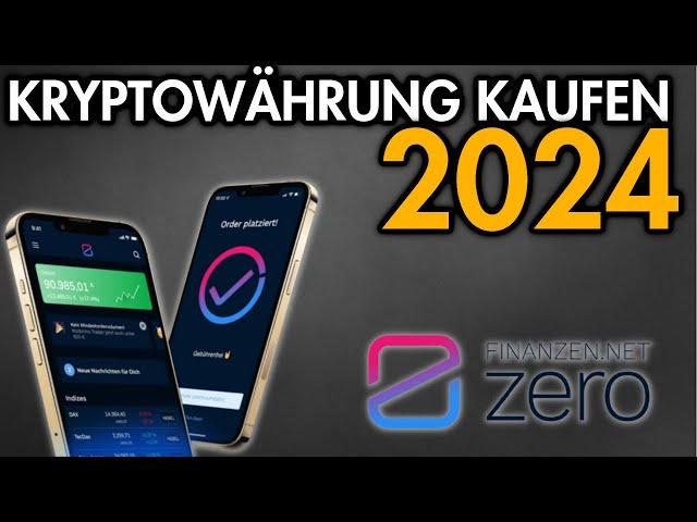 Krypto kaufen bei Finanzen.net Zero einfach erklärt!