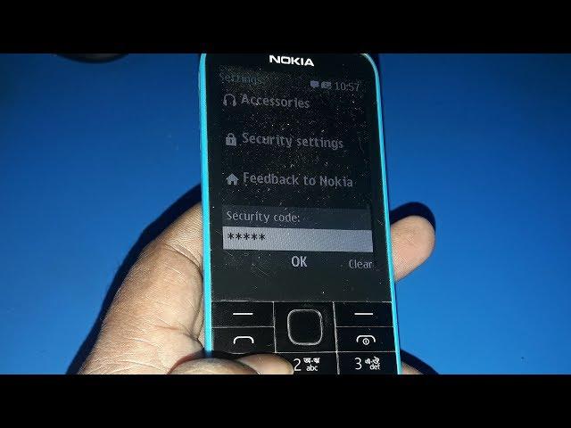 How To Nokia 225  Security code Reset | Remove Password | password unlock Tutorial Without box