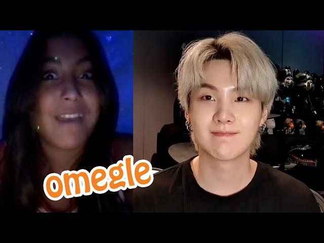 BTS SUGA STARING AT PEOPLE ON OMEGLE