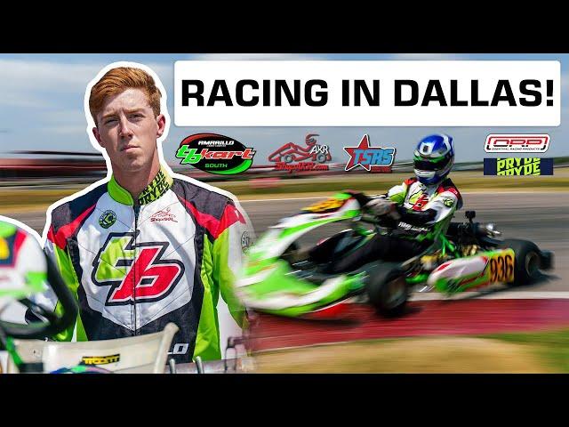 Driver Vlog: Texas Sprint Racing Series @ Dallas Karting Complex w/ Xander Clements!