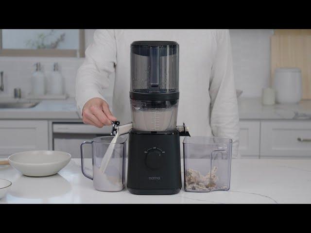 How to Make Almond Milk with J2 | Nama J2 Cold Press Juicer