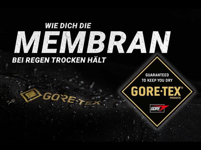 GORE-TEX: Wie dich die Membran bei Regen trocken hält! ️| Moto | iXS