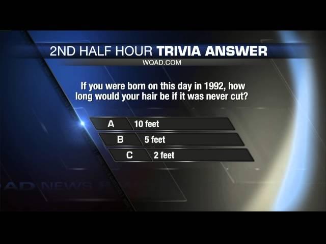 Mackenzie Birthday Trivia 2014