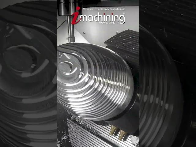 5-Axis High Feed Milling SolidCAM Toolpath