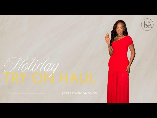 Holiday Try On Haul | Trendy Outfits For Parties | Kira's Fashion Finds