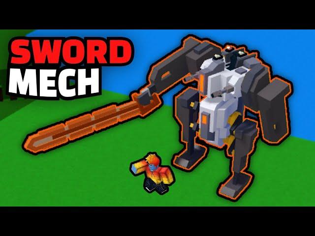 SLICING Sword Mech (Funny Tutorial) | Roblox Build a Boat for Treasure