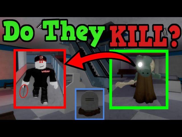 Do Tombstone Piggies KILL Traitors? Roblox Piggy