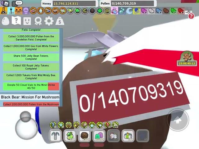 Completing Spring Out Of The Mountain | ROBLOX Bee Swarm Simulator