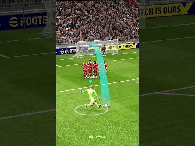 Oliver Kahn is not Goalkeeper #efootball #pes #pes2021 #pes2023 #efootball23 #shorts