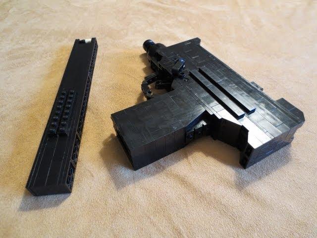 Lego: Micro Uzi + Instructions