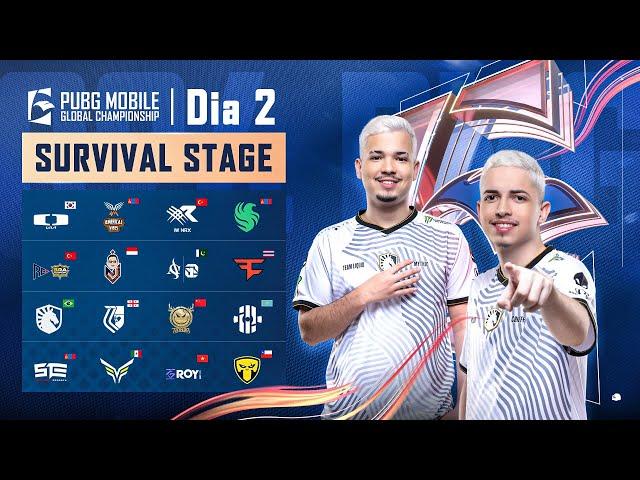 [PT-BR] PMGC League 2024| Survival Stage S4D2 | PUBG MOBILE Global Championship