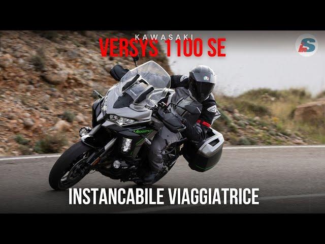 Kawasaki Versys 1100 SE 2025: TEST e PREZZO della traveller giapponese