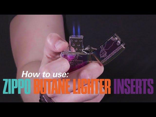 Zippo Butane Torch Insert: How-To