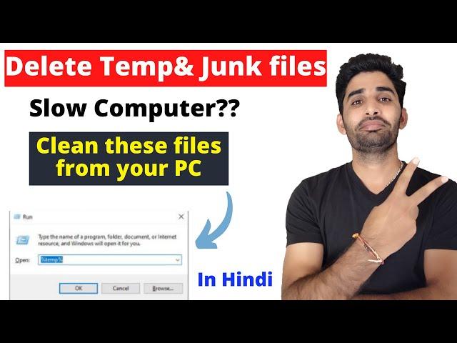 How to Delete Temp Files in HP Laptop PC | Clear Temporary/Cache Files on Windows 10