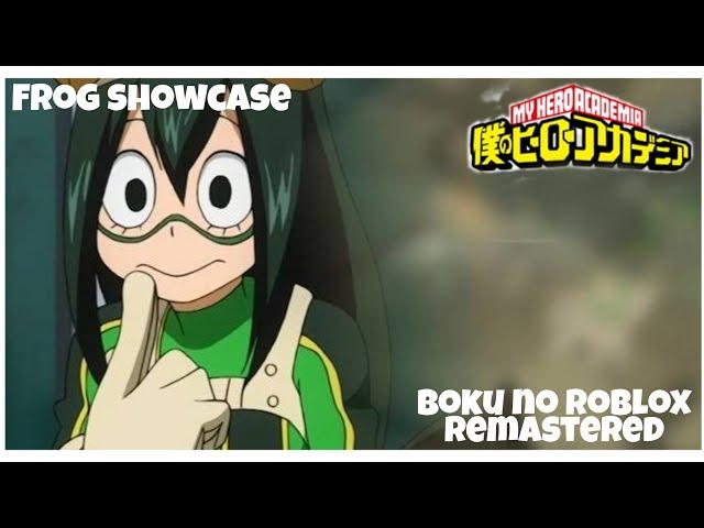 Roblox | BOKU NO ROBLOX REMASTERED FROG SHOWCASE!