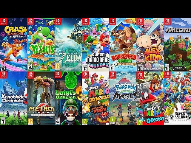 Top 50 Best Must Play SWITCH Games in 2024 | Best NINTENDO SWITCH Games [UPDATED 2024]