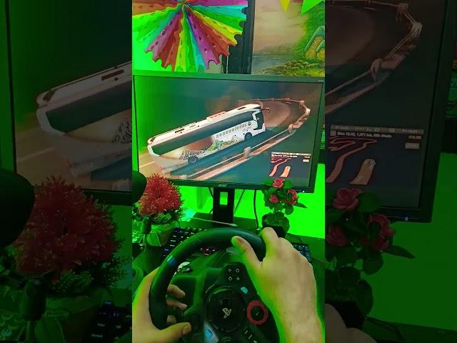 Rota Factor Map Dangerous Road | ETS2 #Short #shorts #bus #eurobus #viral #logitech #trucks #TPK