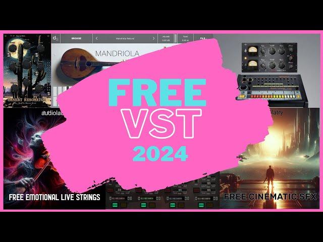 New FREE and updated VST plugins for August 2024