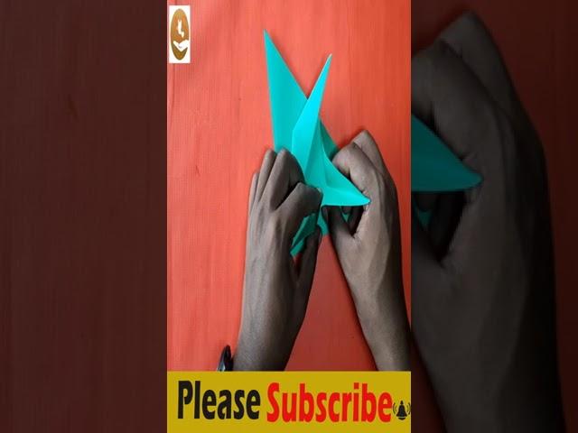 Origami: Pigeon - Instructions in English (BR)।A S Video#shorts