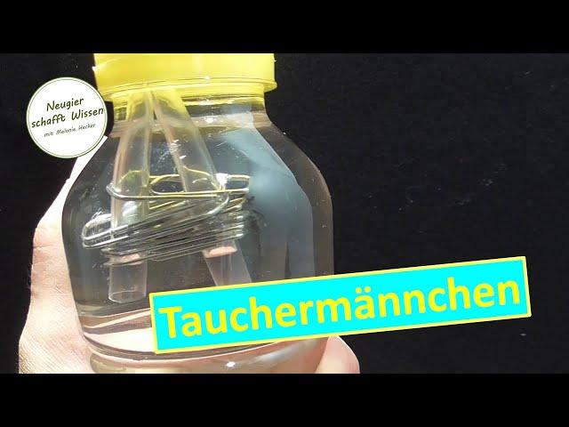 Schwimmen-Sinken-Schweben - Tauchermännchen bauen - Experimente für Kinder