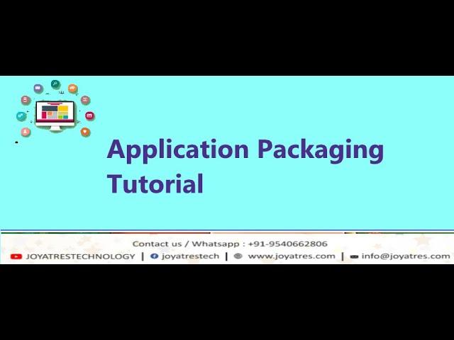 Application Packaging Tutorial |Application Packaging Course| app-V Interview Questions  answers |