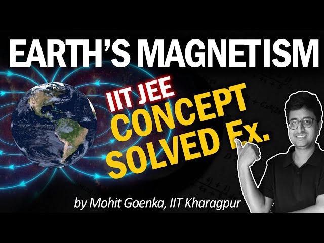 Earth's Magnetism | Angle of Dip and Angle of Declination | JEE Physics by Mohit Sir (IIT KGP)