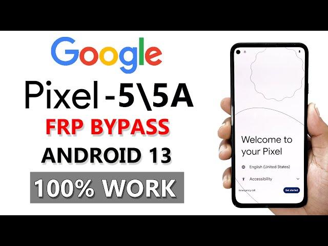 Google Pixel 5/5a FRP Bypass Android 13 | Gmail/Google Account Remove Pixel 5/5a Without Pc 2024