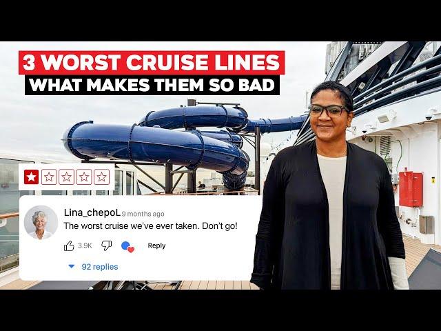 We Sailed The 3 Worst Rated Cruise Lines | What Made Them So Bad