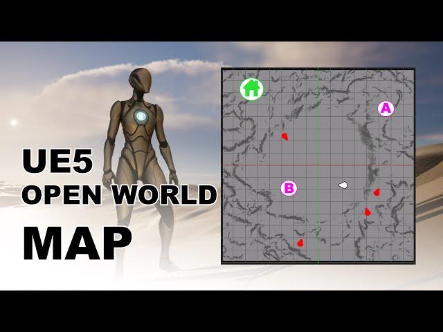 Unreal Engine 5 - Open World Map Widget